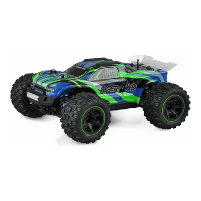 RC auto Hyper Go Truggy brushed, zelenomodrá