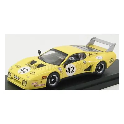 Best-model Ferrari 512bb Lm N 42 Silverstone 1981 Bond - Bell - Griswor. 1:43 Žlutá