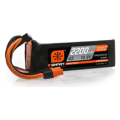 Spektrum Smart LiPo 14.8V 2200mAh 100C IC3