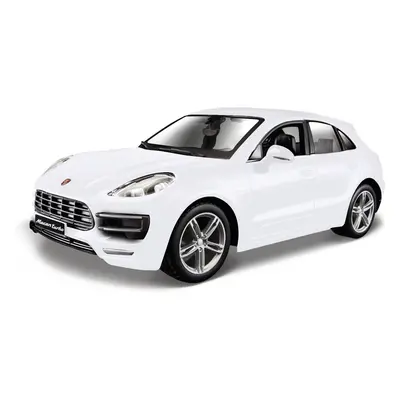 Bburago Plus Porsche Macan 1:24 bílá metalíza