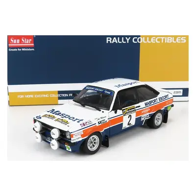 Sun-star Ford england Escort Rs1800 (night Version) N 2 2nd Rally South Pacific New Zealand 1977