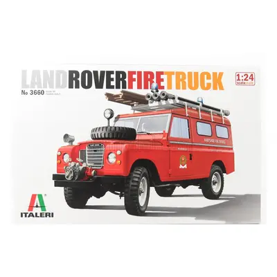 Italeri Land rover Land Iii Series 109 Hampshire Service Fire Engine 1961 1:24 /