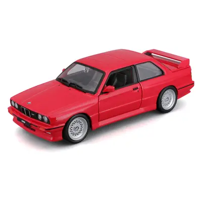 Bburago BMW 3 Series M3 1988 1:24 červená