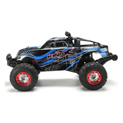 RC auto X-King monstertruck, modrá