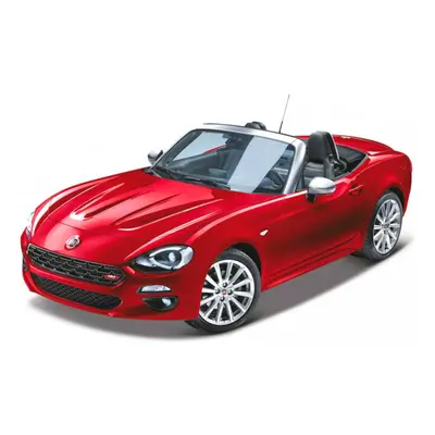 Bburago Plus Fiat 124 Spider 1:24 červená