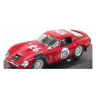 Best-model Alfa romeo Tz2 N 126 Targa Florio 1966 Pinto - Todaro 1:43 Red