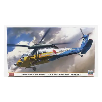 Hasegawa Sikorsky Uh-60j Rescue Hawk J.a.s.d.f. Helicopter Military - 50th Anniversary 1:72 /