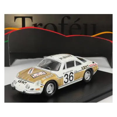 Trofeu Renault Alpine A110 N 36 Rally Ypres 1972 F.vandecaveye - W.plas 1:43 Bílé Zlato