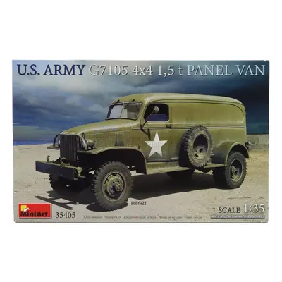 Miniart Chevrolet G7105 4x4 Truck Panel Van Military 1955 1:35 /