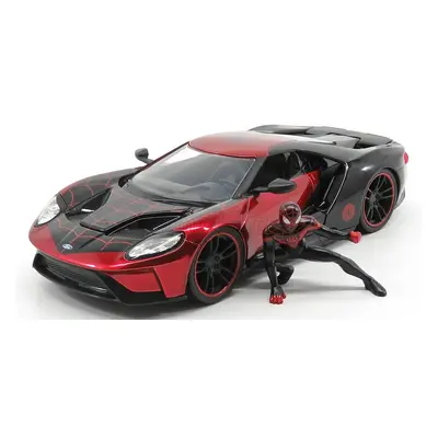 Jada Ford usa Gt 2017 With Spiderman Figure 1:24 Červená Modrá