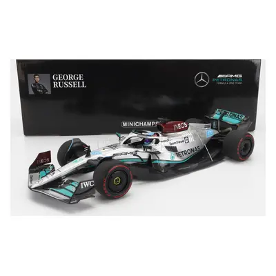 Minichamps Mercedes gp F1 W13e Mercedes-amg Petronas F1 N 63 1:18, stříbrná