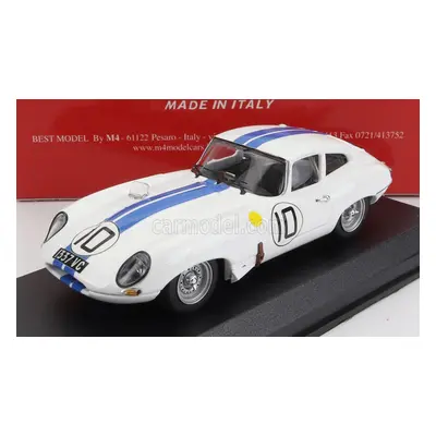 Best-model Jaguar E-type 3.8l S6 Coupe Team Briggs Cunningham N 10 1:43, bílá