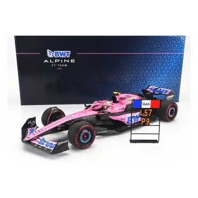 Minichamps Renault F1 A523 Team Bwt Alpine N 10 1:18, růžová