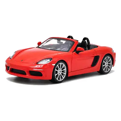 Bburago Porsche 718 Boxster 1:24 oranžová