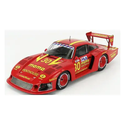 Solido Porsche 935/78 Momo Moby Dick N 30 Drm Norisring 1981 G.moretti 1:18 Červená Žlutá