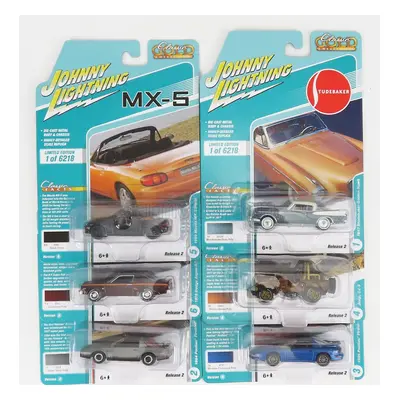 Johnny lightning Studebaker Set Assortment 6 Pieces 1:64 Různé