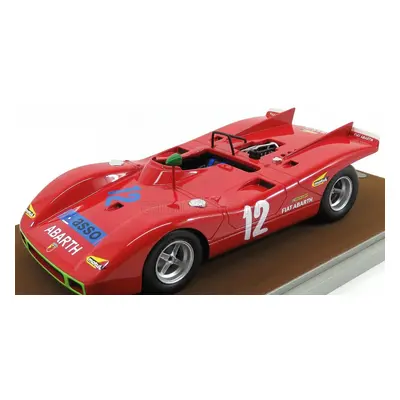 Tecnomodel Abarth 2000sp N 12 Targa Florio 1971 Taramazzo - Ostini 1:18 Red