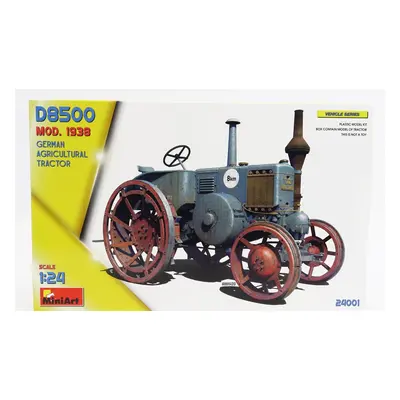 Miniart Lanz Bulldog D8500 German Agricultural Tractor 1949 1:24 /