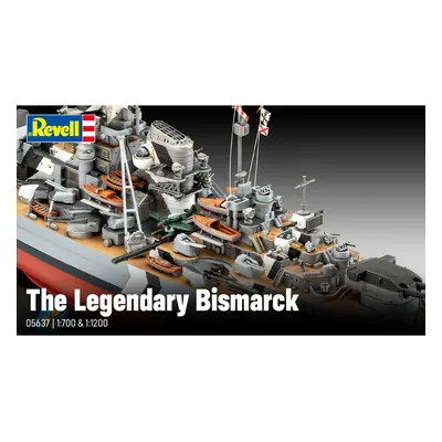 Revell The Legendary Bismarck (1:700 + 1:1200) (giftset)