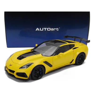 Autoart Chevrolet Corvette C7 Zr1 2017 1:18 Závodní Žlutá