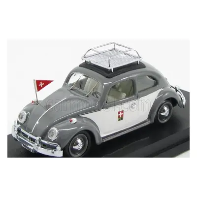 Rio-models Volkswagen Beetle Swiss Post 1963 1:43 Černá Bílá