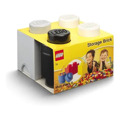 LEGO úložné boxy Multi-Pack černá, bílá, šedá - 3ks