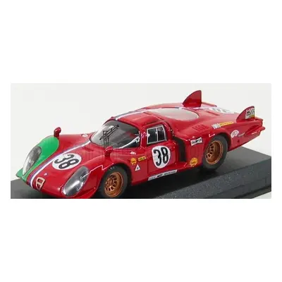 Best-model Alfa romeo 33.2 Lm N 38 Le Mans 1969 Gosselin - Burgoigni 1:43 Red