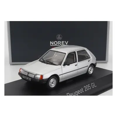 Norev Peugeot 205 Gl 1988 1:43 Silver