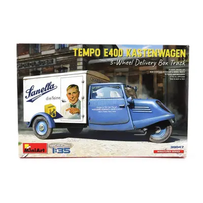 Miniart Tempo E400 Van Kastenwagen 3-wheels 1962 1:35 /