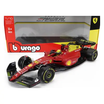 Bburago Ferrari F1-75 Scuderia Ferrari N 16 2022 Charles Leclerc 1:18, červená