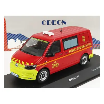 Odeon Volkswagen T6 Minibus Sapeurs Pompiers Sdis 83 2015 1:43 Červená Žlutá