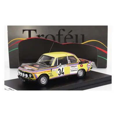 Trofeu BMW 2002ti (night Version) N 34 Rally Montecarlo 1975 P.bos - C.durkaleck 1:43 Žlutá Čern