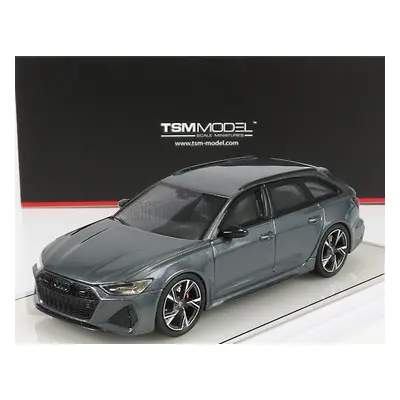 Truescale Audi A6 Rs6 Avant Sw Station Wagon 2019 1:43 Dytona Grey Met