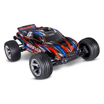 Traxxas Rustler 1:10 BL-2s RTR červený