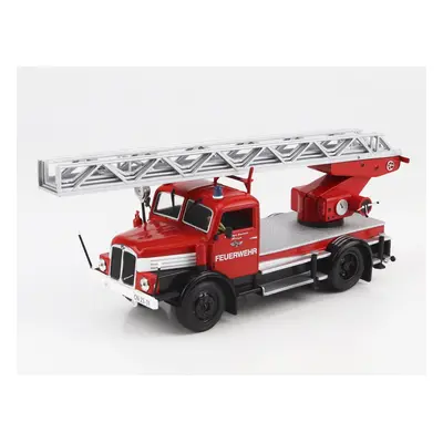 Edicola IFA S4000 Dl25 Truck Scala Feuerwehr Est Germania 1965 1:43 Červená Stříbrná