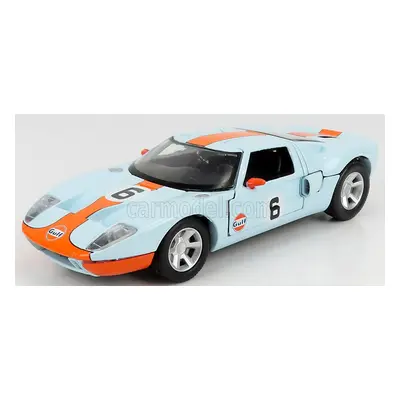 Motor-max Ford usa Gt Gulf N 6 1968 1:24 Světle Modrá Oranžová