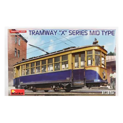 Miniart Tatra Tram Bus X Series Mid Type 1978 1:35 /