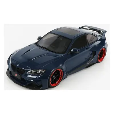 Glm-models BMW 2-series M235 Darwinpro Mtc Black Sails Widebody 2015 1:18 Blue Met