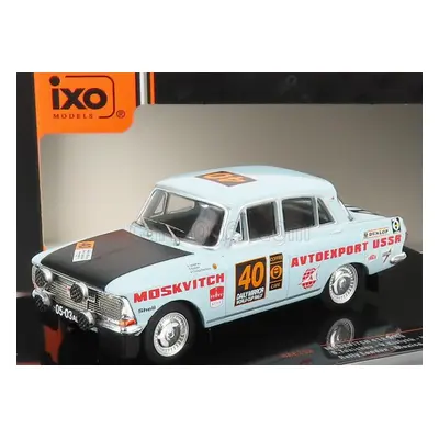 Ixo-models Moskvitch 412 N 40 Rally London - Mexico 1970 1:43, světle modrá