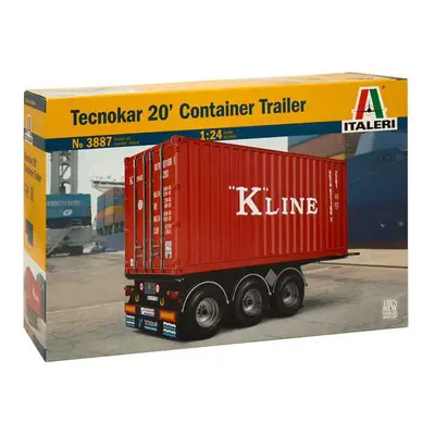 Italeri Tecnokar 20 Container Trailer (1:24)