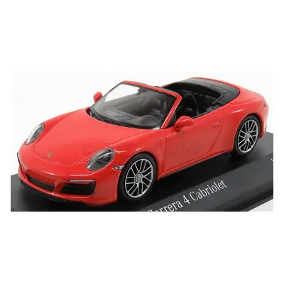 Minichamps Porsche 911 991-2 Carrera 4s Cabriolet 2017 1:43 Orange