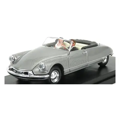 Rio-models Citroen Ds 19 Cabriolet Just Married 1961 With Figures 1:43 Grey