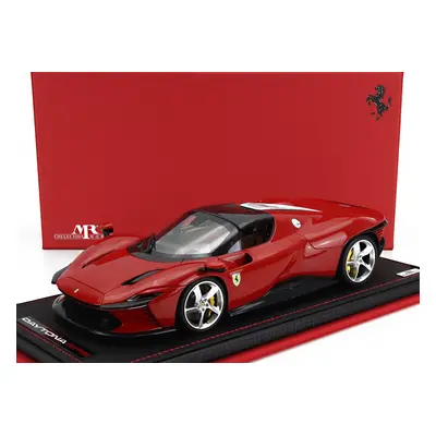 Mr-models Ferrari Daytona Sp3 2022 - Con Vetrina - With Showcase 1:18 Rosso Corsa - Červená