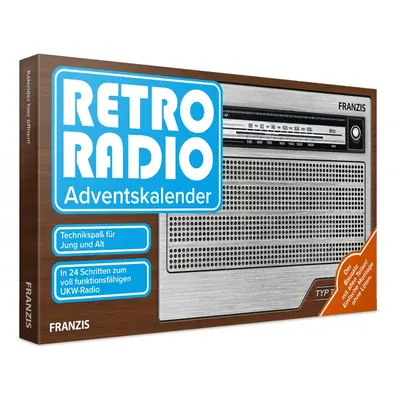 Adventní kalendář Retro rádio stavebnice