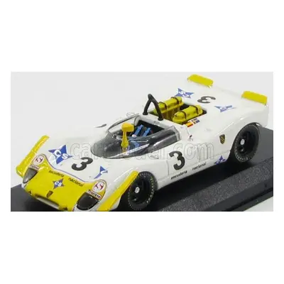 Best-model Porsche 908/2 N 3 Jarama 1970 Wisell - Bagration 1:43 Bílá Žlutá