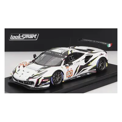 Looksmart Ferrari 488 Gte Evo 3.9l Turbo V8 Team Iron Lynx N 80 1:43, bílá