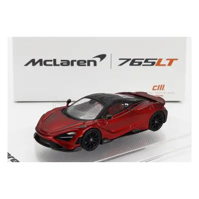 Cm-models Mclaren 765lt With Racing Set Wheels 2020 1:64 Červená Černá