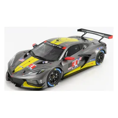 Truescale Chevrolet C8.r 6.2l V8 Team Corvette Racing N 4 2nd Gtlm Class 24h Daytona 2021 T.miln