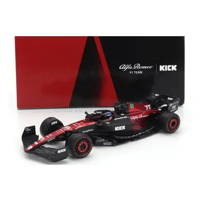 Spark-model Alfa romeo F1 C43 Team Stake N 77 Season 2023 Valtteri Bottas 1:64 Černá Červená