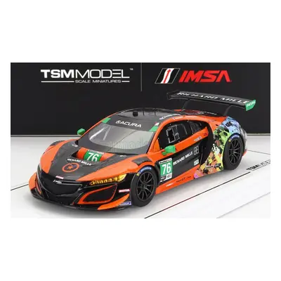 Truescale Acura Nsx Gt3 Evo Team Compass Racing N 76 Imsa 2021 M.mcmurry - M.farnbacher 1:43 Ora